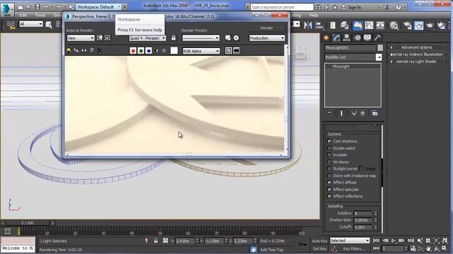 V-RAY 3.0 En 3DS MAX 2016 - Luces V-ray (V-ray Lights) Tutorial Básico 05 En Español смотреть онлайн