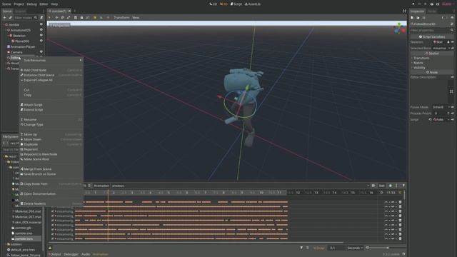 PC: Make a collision shape follow a bone in godot with FollowBone3D смотреть онлайн