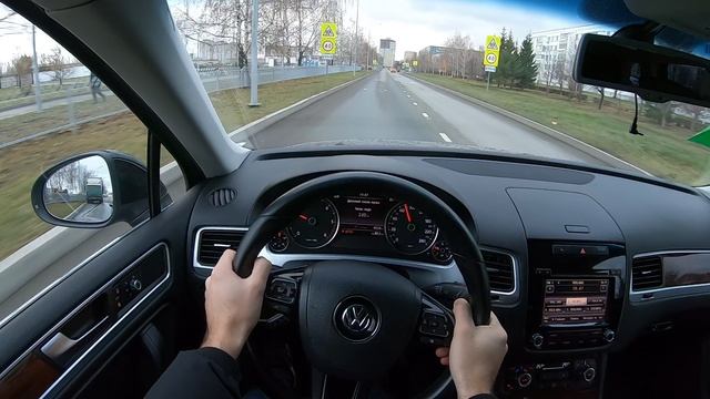 2012 Volkswagen Touareg V6 TDI POV TEST DRIVE