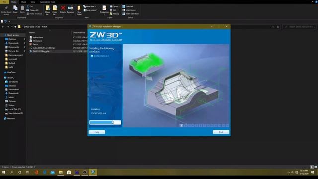 HOW TO INSTALL ZW3D2020 CADCAM WITH 100% CREAK смотреть онлайн