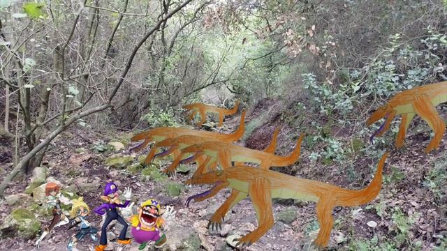Wario, Waluigi, Marucho & Mira Fermin Dies By Neandervaxasaurian After Provoking Them ln The Jungle смотреть онлайн