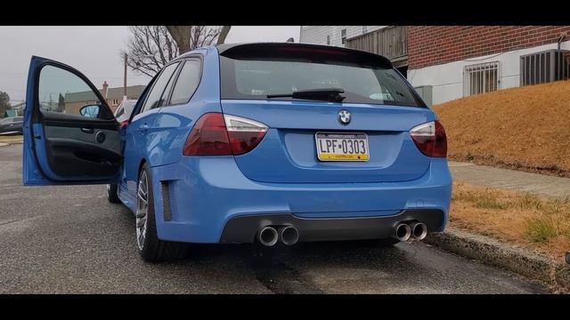 E91 "M3" Wagon cold start смотреть онлайн