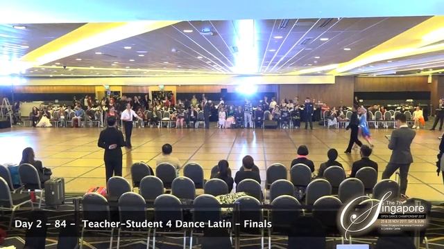 SODC2017 - 26 November 2017 Teacher Student 4 Dance Latin Final смотреть онлайн
