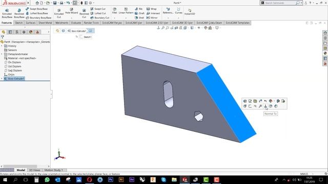 23- Solidworks Eğitim - Mause ve klavye kısayolları - Solidworks Kısayollar смотреть онлайн
