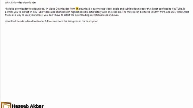 download free 4k VIDEO DOWNLOADER full version + CRACK + KEY + FREE REGISTRATION смотреть онлайн