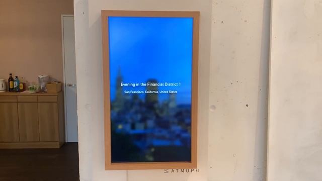 スマートな“デジタル窓”「Atmoph Window」 смотреть онлайн