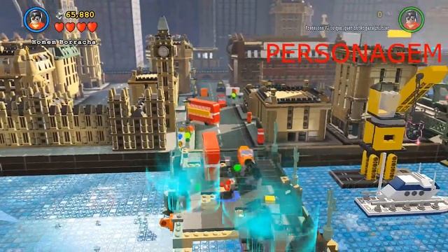 LEGO Batman 3 100% #7 Euro Destruído (Mini kits, Red Brick,Adam West, Personagens) смотреть онлайн