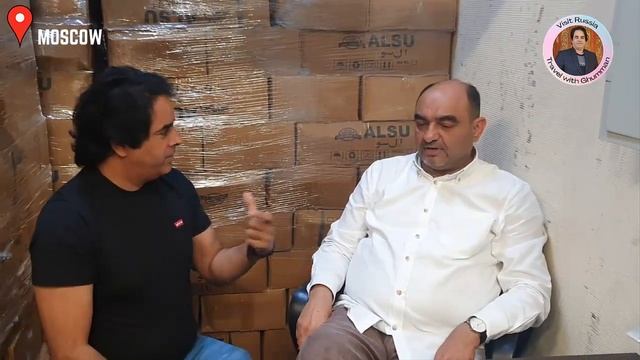 Pakistani Rice In Russia L Ch. Zhahid Khurshid L Food City Moscow L Exporter L Travel With Ghumman