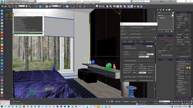 🔰 Ghi đè vật liệu trong Vray Corona khi render - Override Mtl ⚜️ NESA iCAD смотреть онлайн