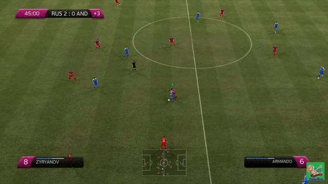 Fifa 12. EURO 2012. Russia - Andorra