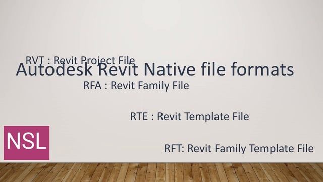Autodesk Revit Native file formats смотреть онлайн