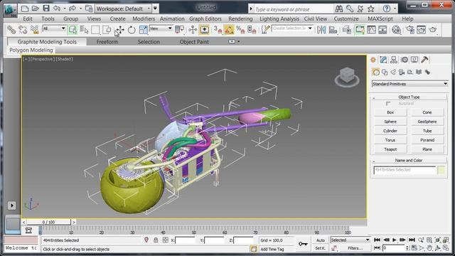 Solidworks Import into 3ds Max Design 2013 смотреть онлайн