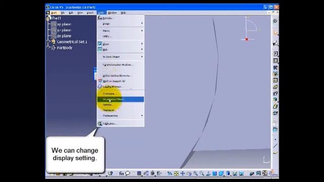 Catia v5 Basic Tutorials Preparing For Work смотреть онлайн