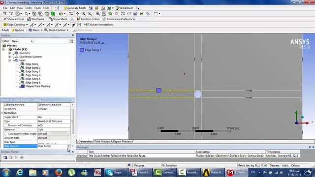 Flow over a cylinder simulation using Ansys fluent смотреть онлайн