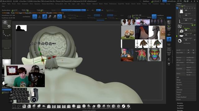 Retopology For Game Character In Maya смотреть онлайн