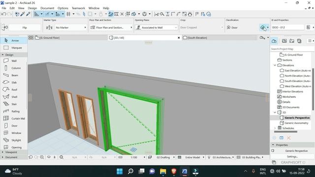 Door and Window in ArchiCAD #5 | ArchiCAD For Beginners Series смотреть онлайн