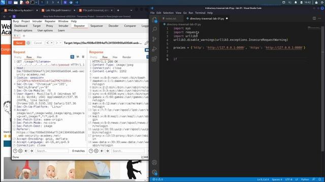 Lab #1 File path traversal, simple case смотреть онлайн