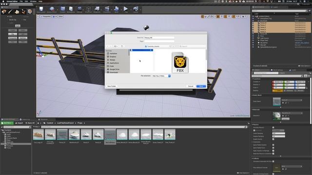 UE4 Editing meshes from Unreal Engine in Blender смотреть онлайн