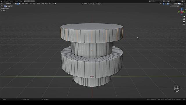 EASILY Select Edge Loops in Alternating Patterns | E.g Every Other Loop | Blender Tips смотреть онлайн