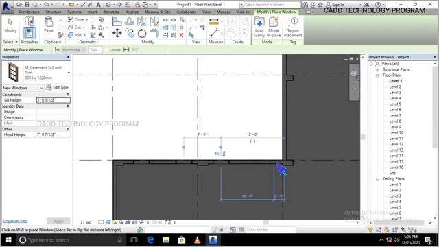 Multistorey building for Revit Architecture design смотреть онлайн