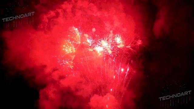 Музыкальный свадебный салют "Французский шик" от компании "ТехноАрт" смотреть онлайн