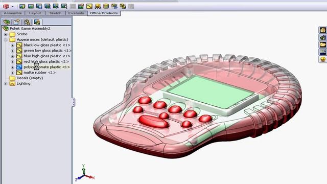 Photoworks ( 28 Contour Rendering ) SOLIDWORKS Tutorial смотреть онлайн