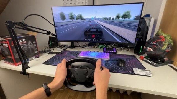 Беспроводной игровой руль для  ПК и Смартфона Defender Exone | Обзор на Бюджетный руль