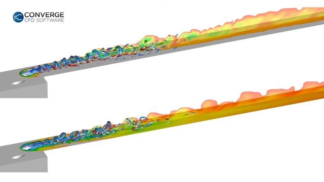 Simulating a Film-Cooled Flat Plate with CONVERGE смотреть онлайн