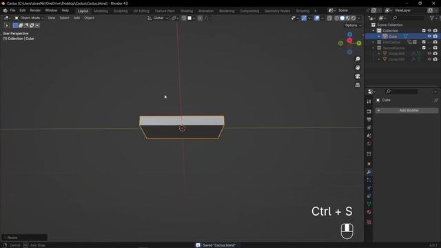 Creating a Stylized Cacti Scene in Blender - From Barren to Blossom in Timelapse смотреть онлайн