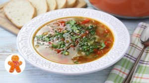 Полноценный мясной суп на скорую руку ✧ Суп "Бургер"