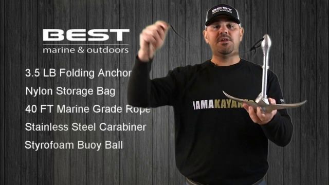 Folding Anchor - BEST Marine & Outdoors смотреть онлайн