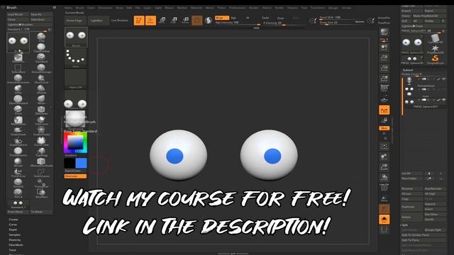 Class Intro - Painting Eyes For Characters Fast In Zbrush смотреть онлайн