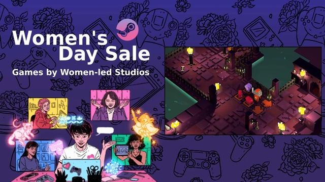 Womens Day Sale Event on Steam! OBSIDIAN PRINCE Roguelike! смотреть онлайн