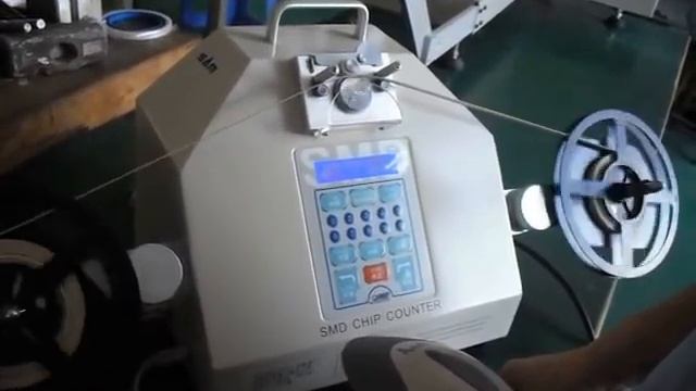 SMD Chip counter (with printer and bar code) смотреть онлайн