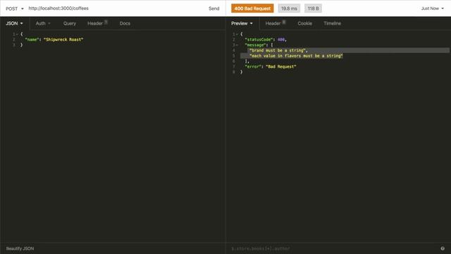 17 Validate Input Data with Data Transfer Objects смотреть онлайн