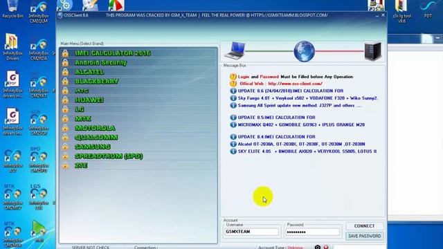 OSS Clien 8.6 Tool Crack | Blackberry,Huawei,Lg,Mtk,Motorola,Qualcomm,Samsung,Spd,Zte смотреть онлайн