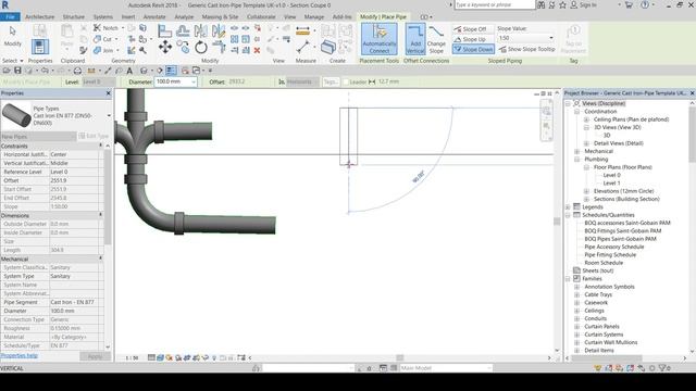Tutorial 3 Drawing in Revit Using the Saint Gobain PAM content Saint Gobain PAM UK BIM Library смотреть онлайн