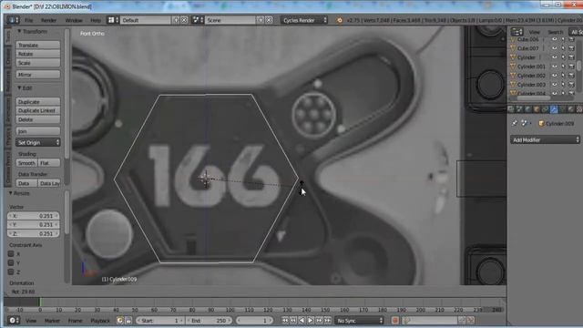 oblivion drone speed modeling (blender) смотреть онлайн