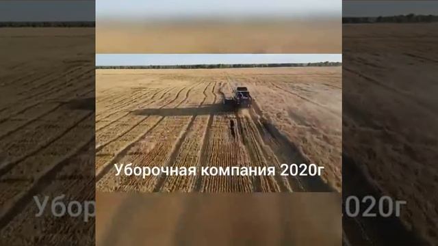 Уборка ячменя на прямую.