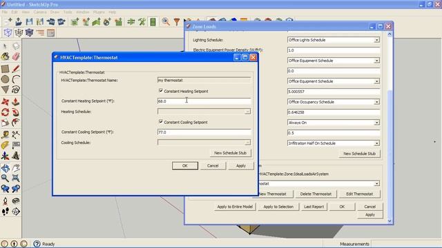 Adding Zone Loads and Ideal Loads Air Systems with the OpenStudio SketchUp Plug-in смотреть онлайн