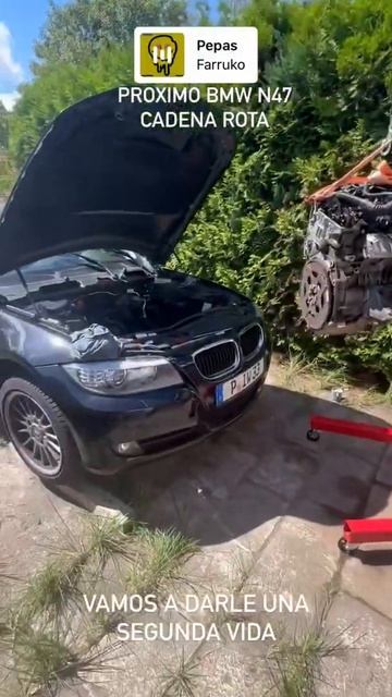 Bmw E90 Motor N47 cadena 😩 #bmwfan #bmw #n47 #automotive # смотреть онлайн
