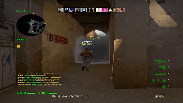 CSGO: RX570 8GB + Ryzen 5 5600G