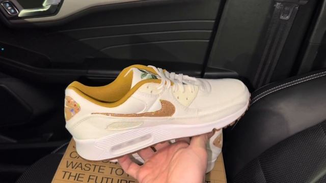 Nike Air Max 90 Cork White Womens shoes смотреть онлайн