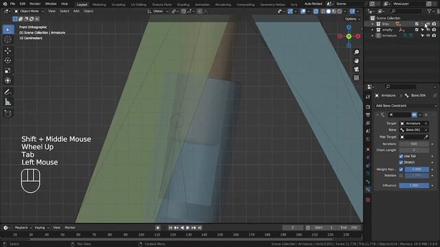 Mechanical rigging in blender | 6 bar смотреть онлайн