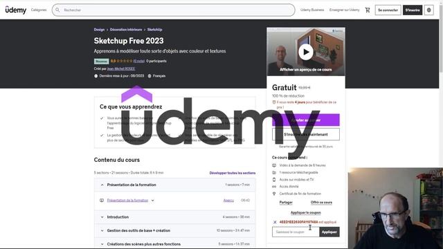 Sketchup Free 2023 - Formation gratuite смотреть онлайн