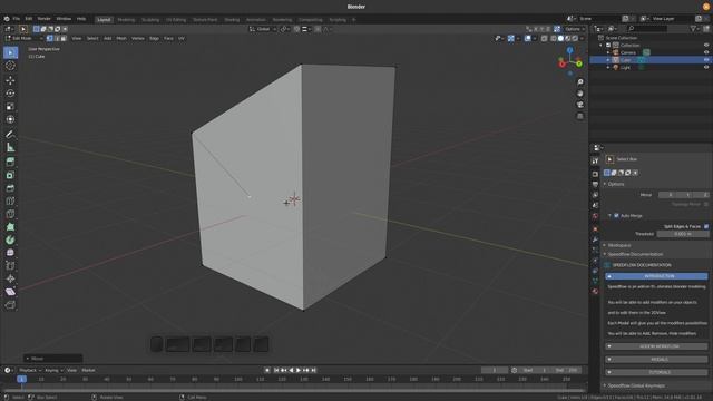 [Blender 2.81] Auto Merge Split Edges & Faces смотреть онлайн
