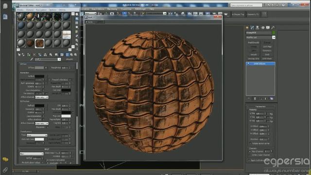Ceramic Roof Material in 3DS Max смотреть онлайн