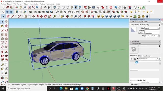 ✔Componentes de Sketchup Warehouse 2017, 2018, 2019, 2020 para insertarlos en mi modelo 2016✔ смотреть онлайн