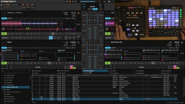 AKAI APC mini MK2 Traktor mapping
