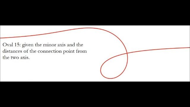 Ovals with given axis lines -- Ovals 12 14 15 and 16 смотреть онлайн